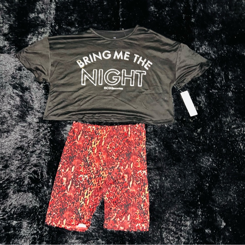 BCBGeneration BRING ME THE NIGHT pajamas set NEW !!
